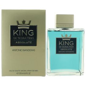 King of Seduction Absolute by Antonio Banderas, 6.8 oz Eau De Toilette Spray for Men