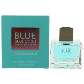 Blue Seduction by Antonio Banderas, 2.7 oz Eau De Toilette Spray for Women